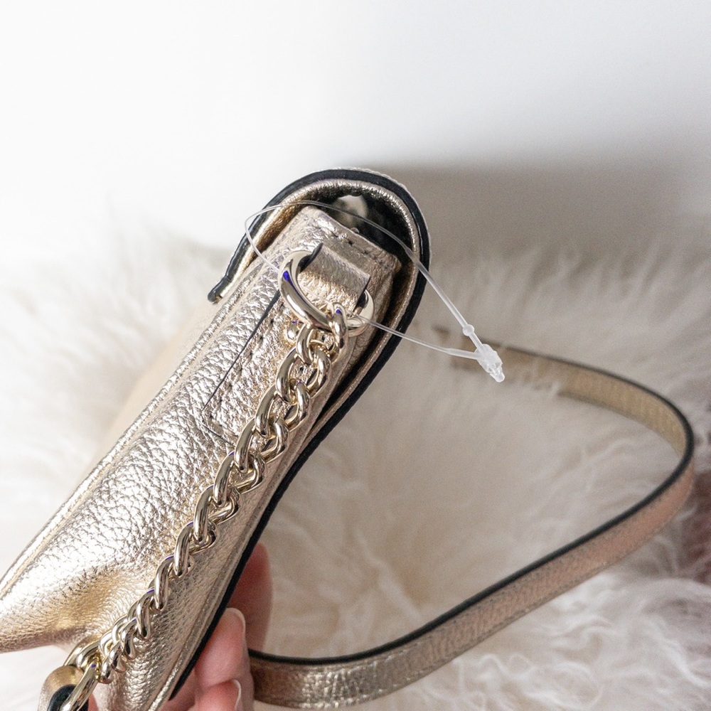 Kate Spade New York Gold Primrose Hill Bow Kaelin Leather Crossbody Bag, NWOT - Picture 3 of 7